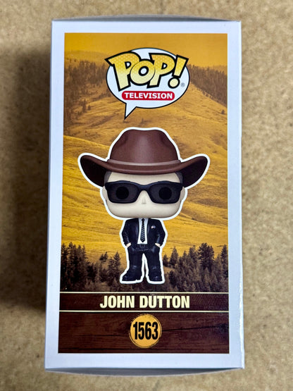 Kevin Costner Signed John Dutton Yellowstone Funko Pop! #1563 With JSA COA
