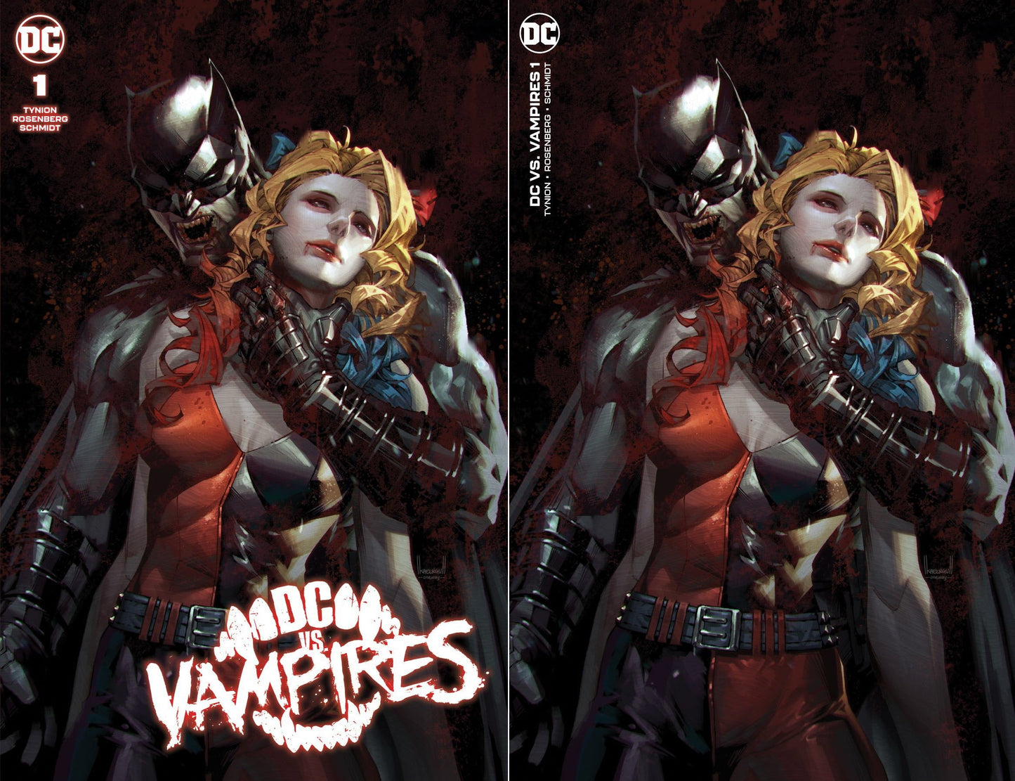 Dc Vs Vampires #1 (Of 12) Kael Ngu Batman Harley Quinn Variant (10/26/2021) Dc