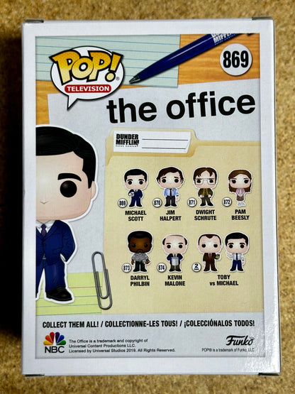 Funko Pop! Television Michael Scott With Mug #869 The Office Dunder Mifflin 2024