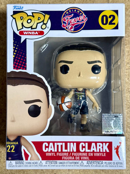 Funko Pop! Basketball Caitlyn Clark #02 WNBA Indiana Fever NCAA Iowa Hawkeyes