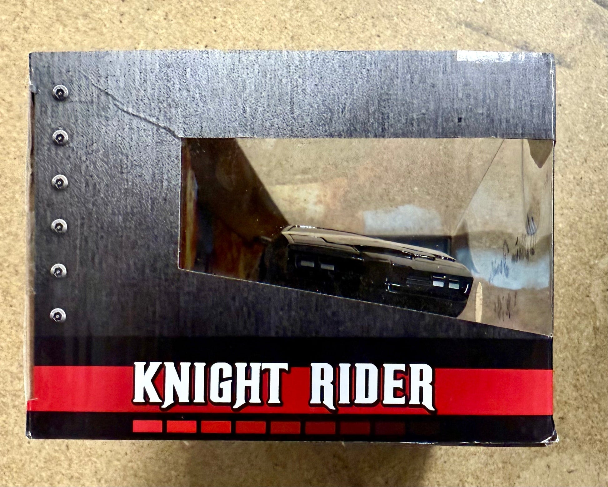 William Daniels Signed Knight Rider KITT 1:24 Car Box With JSA COA