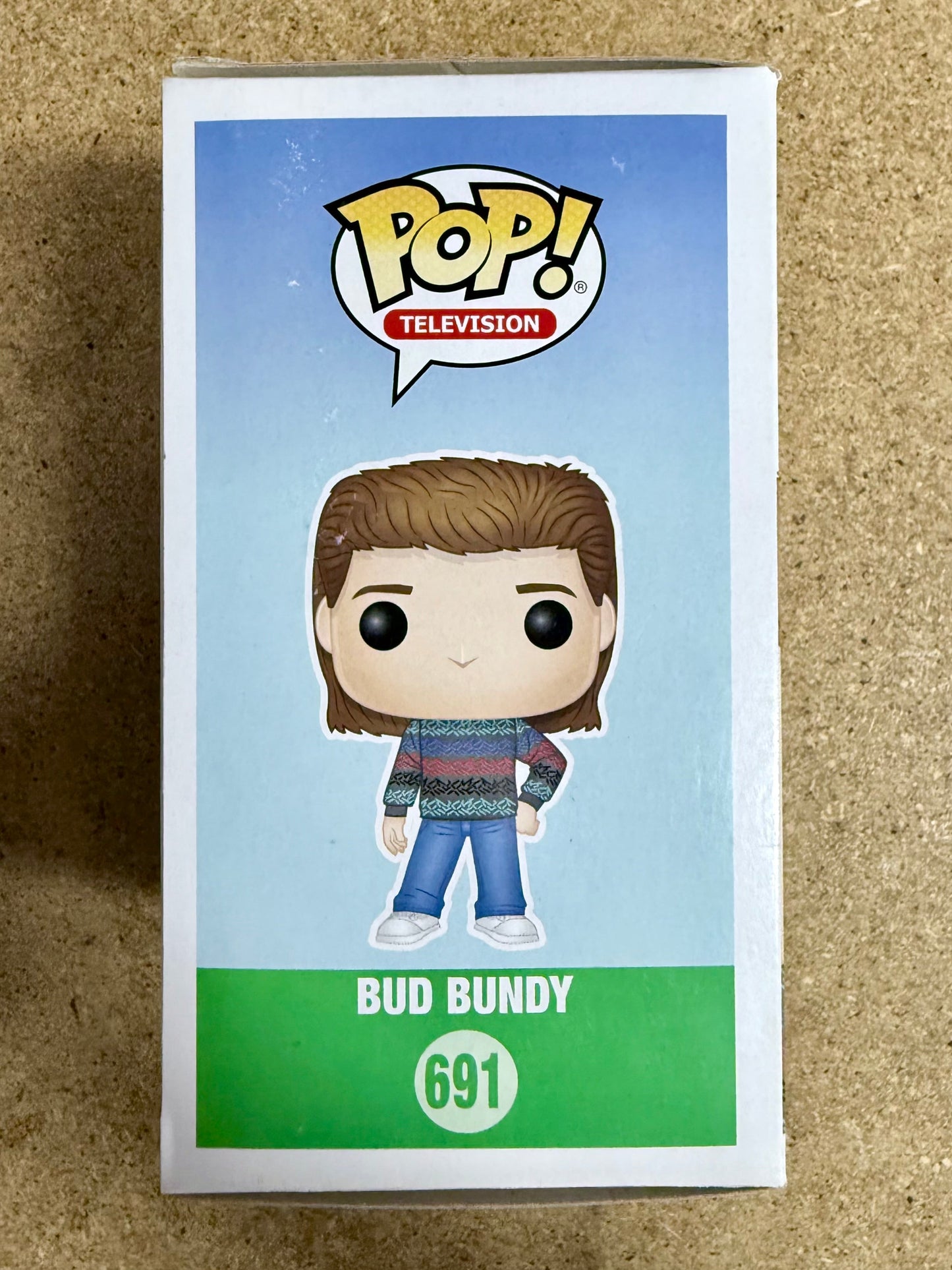 David Faustino Signed Married With Children Bud Bundy Funko Pop! #691 With JSA COA
