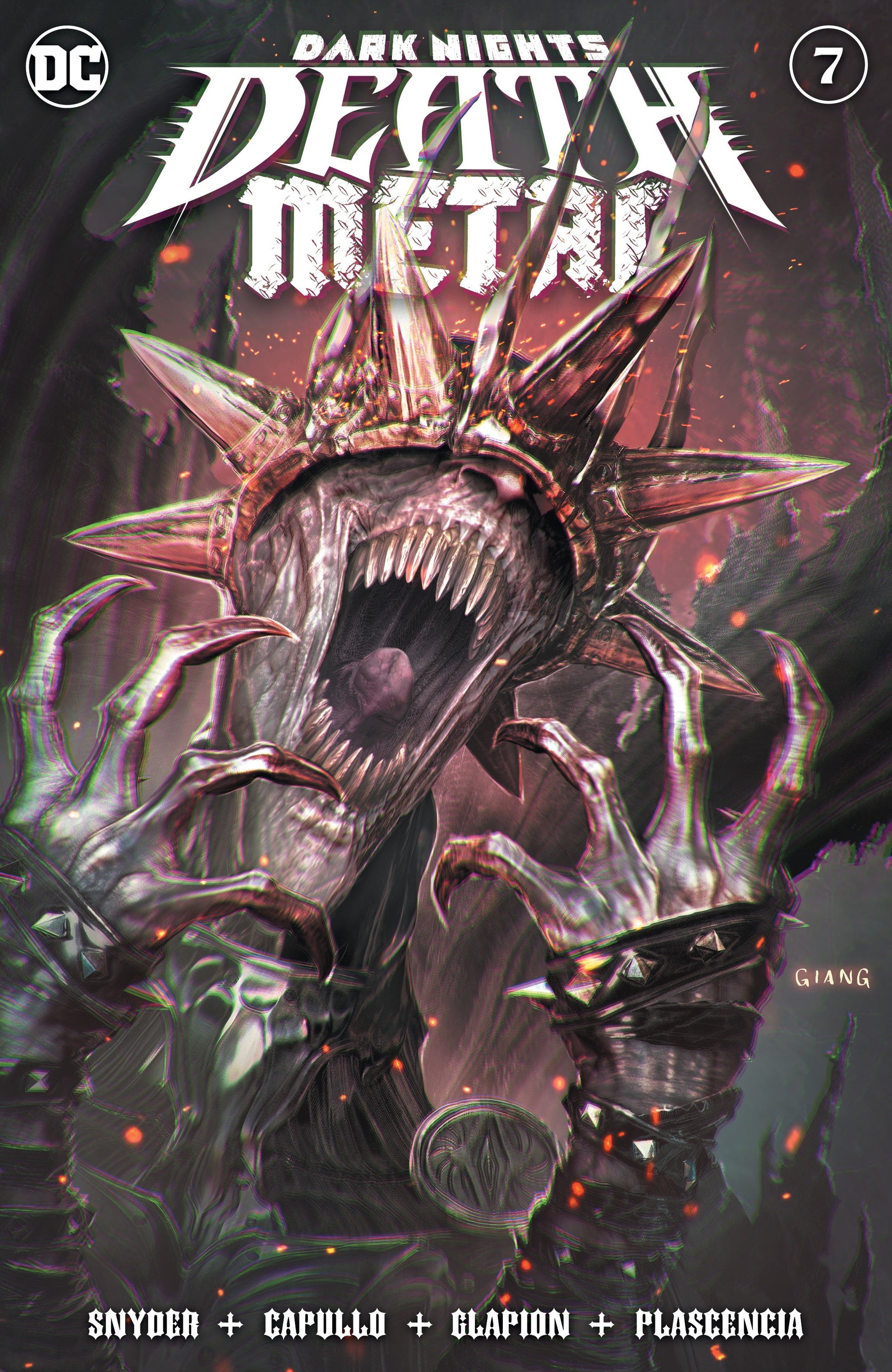 Dark Nights Death Metal #7 (Of 7) John Giang Batman Who Laughs Variant (01/05/2021) DC