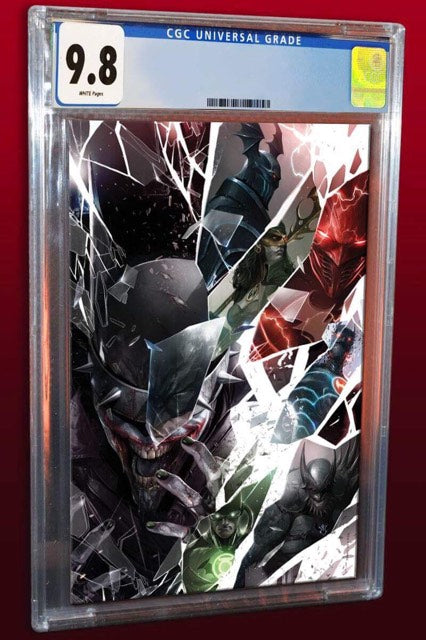 Dark Nights Metal 6 DC 2018 Francesco Mattina Variant Batman Who Laughs Shattered