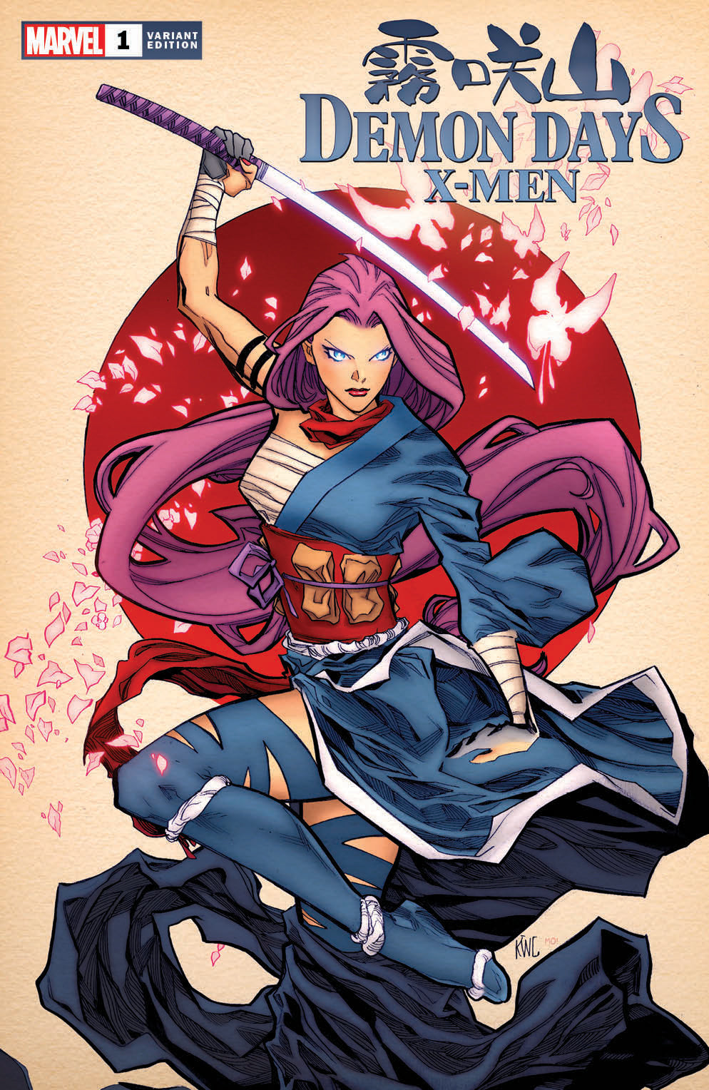 Demon Days X-Men #1 Ken Lashley Psylocke Variant (03/03/2021) Marvel