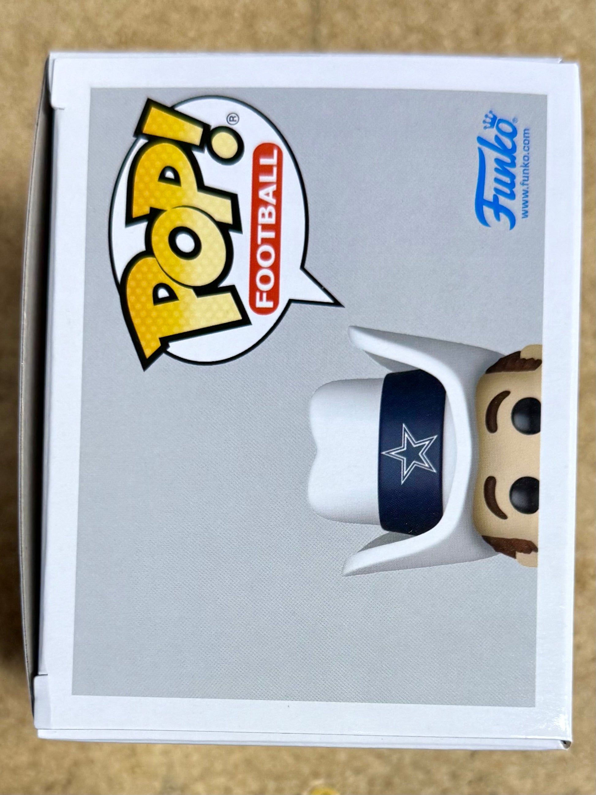 Jaydon Blue Signed NFL Dallas Cowboys Mascot Rowdy Funko Pop! #314 With JSA COA