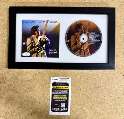 Musician Vince Gill Signed “Guitar Slinger” (2011) CD Booklet JSA COA