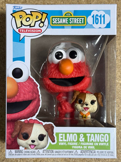 Funko Pop! Television Elmo & Tango The Dog #1611 Sesame Street 2024