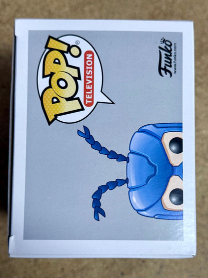 Patrick Warburton Signed The Tick Funko Pop! #527 SDCC 2017 Glow Summer Exclusive With JSA COA
