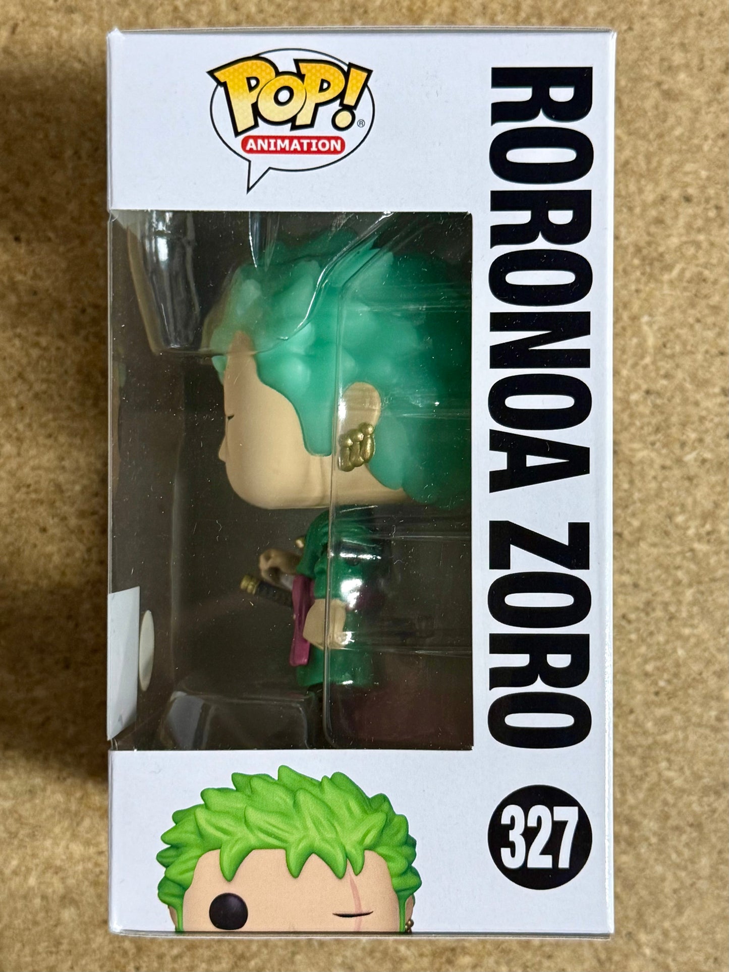 Funko Pop! Animation Glow Roronoa Zoro #327 One Piece 2023 Kody Vaulted Exclusive