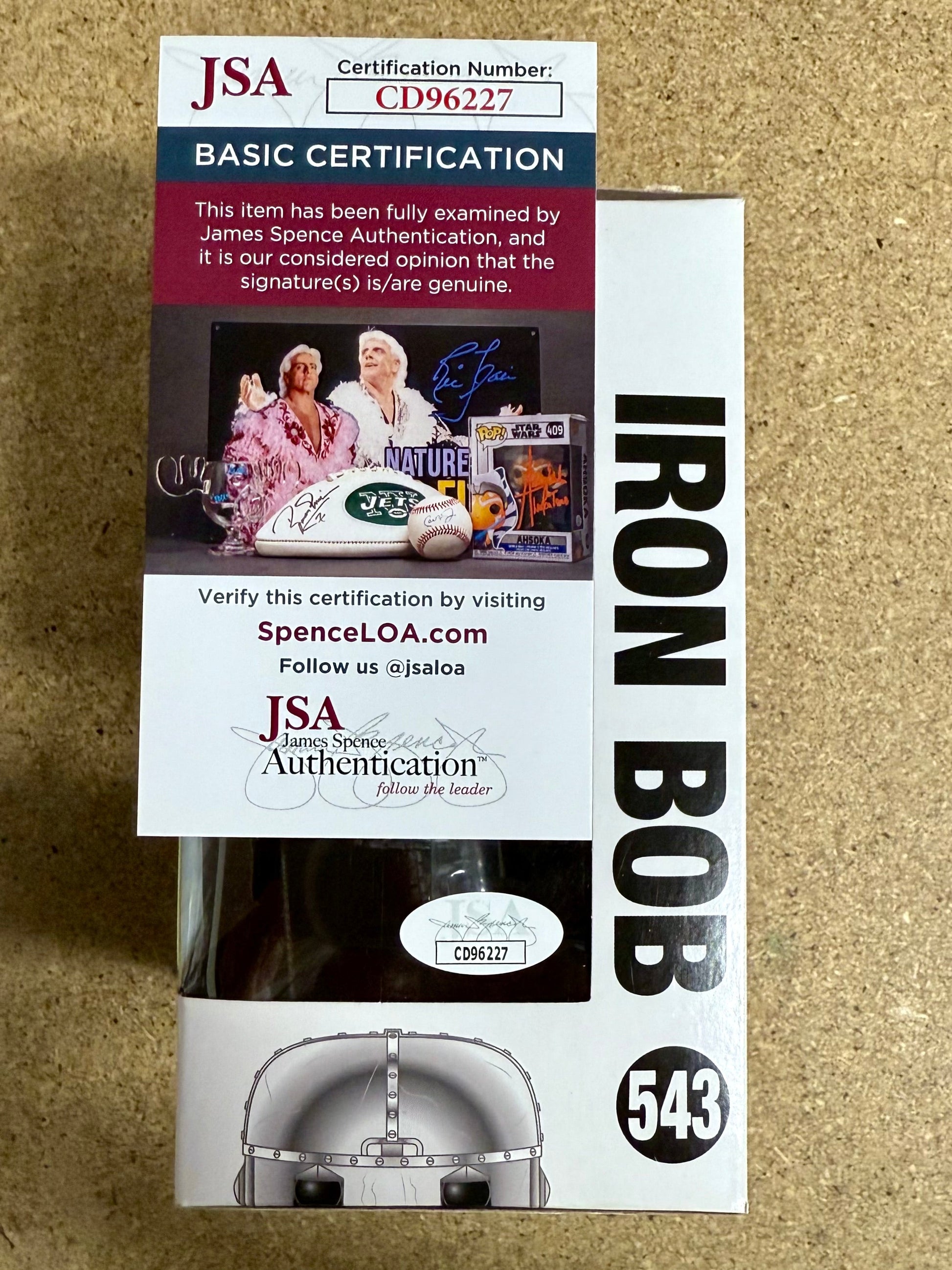 Kevin Smith Signed Iron Bob Funko Pop! #543 Jay And Silent Bob Reboot SDCC 2020 Exclusive With JSA COA