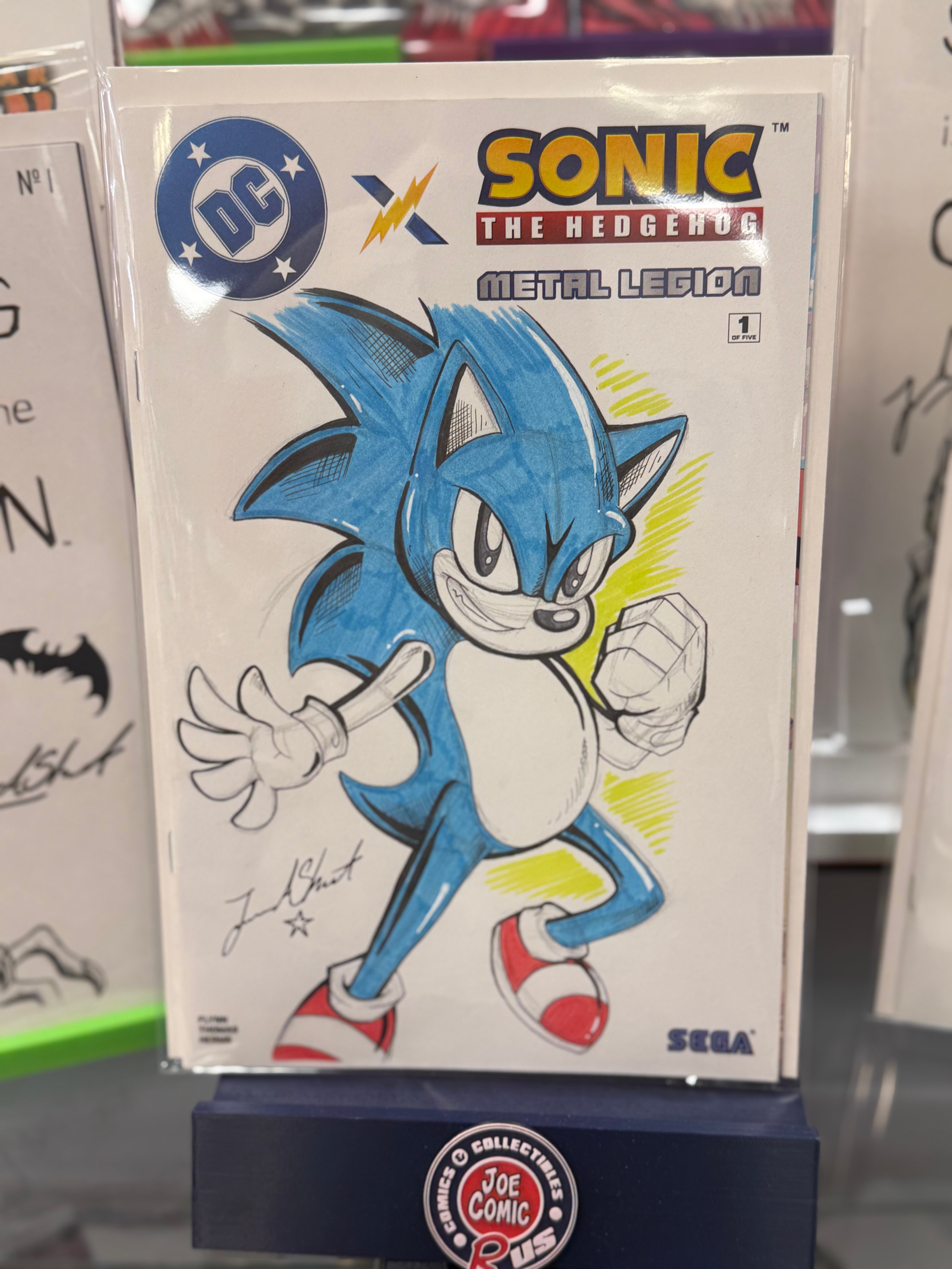 SONIC FULL COLOR SKETCH BY JESSICA SHORT