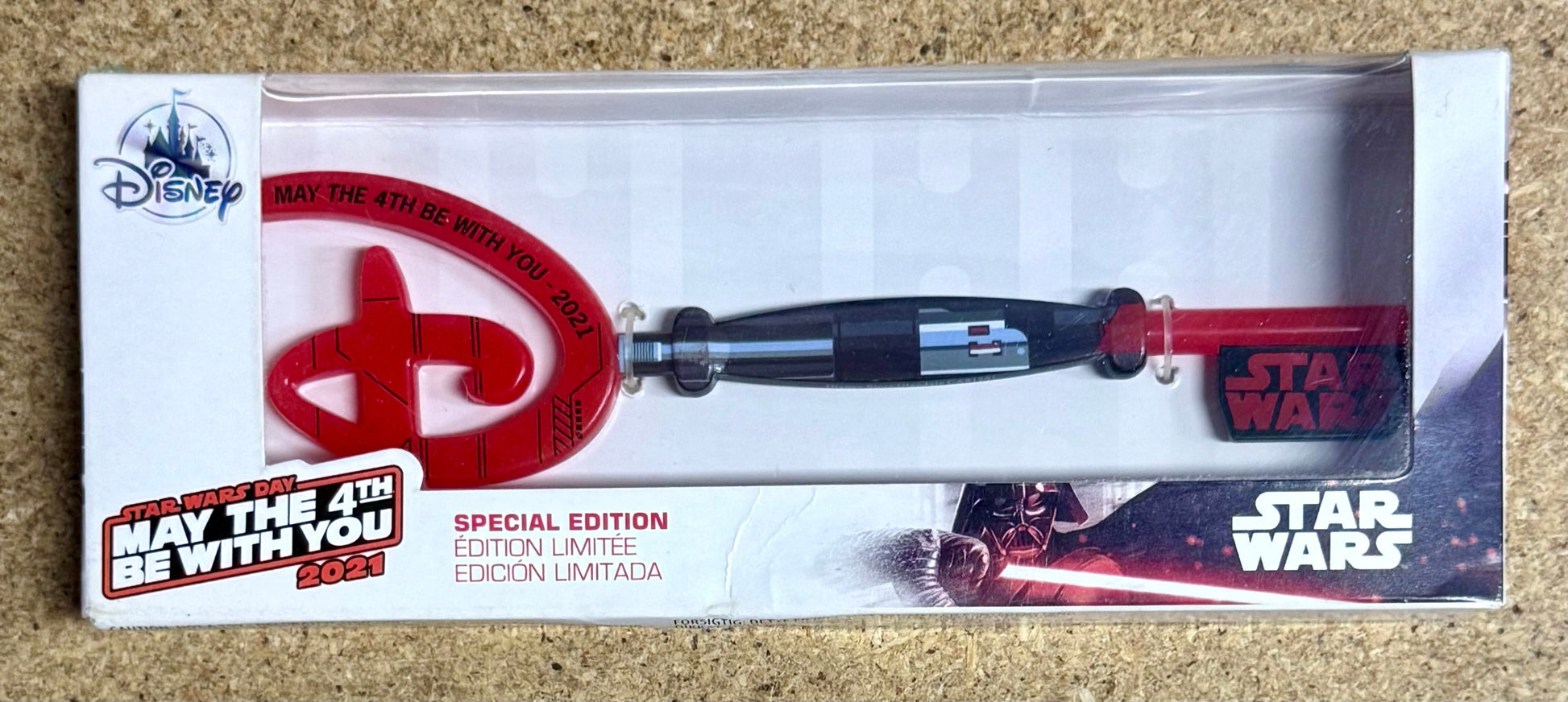 Disney Store Star Wars Day "May the 4th Be With You" 2021 Special Edition Key