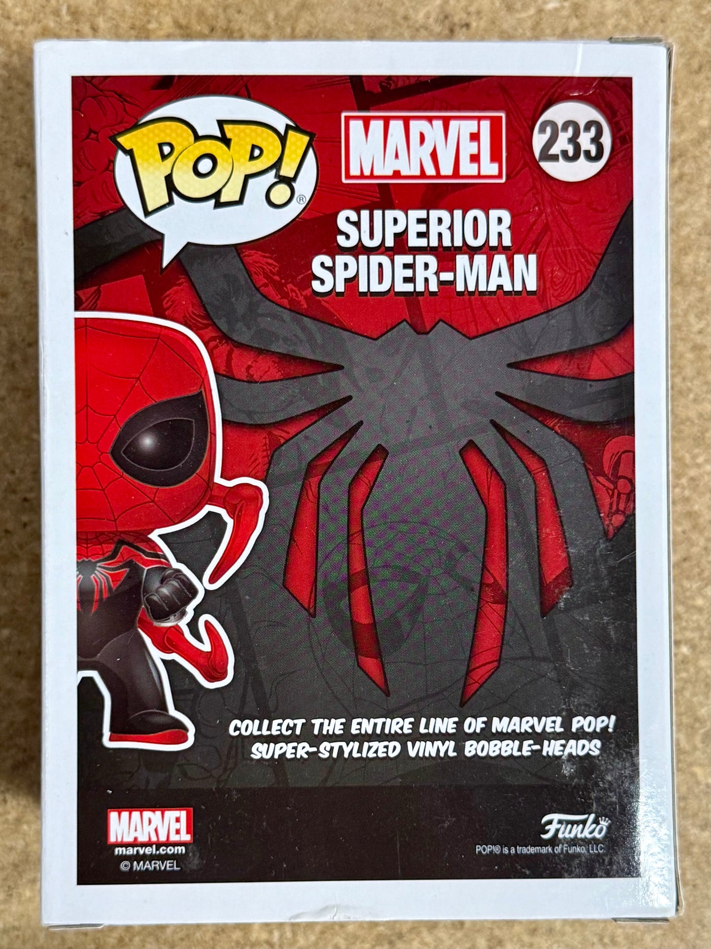 Funko Pop! Marvel Superior Spider-Man #233 Walgreens 2017 Vaulted Exclusive