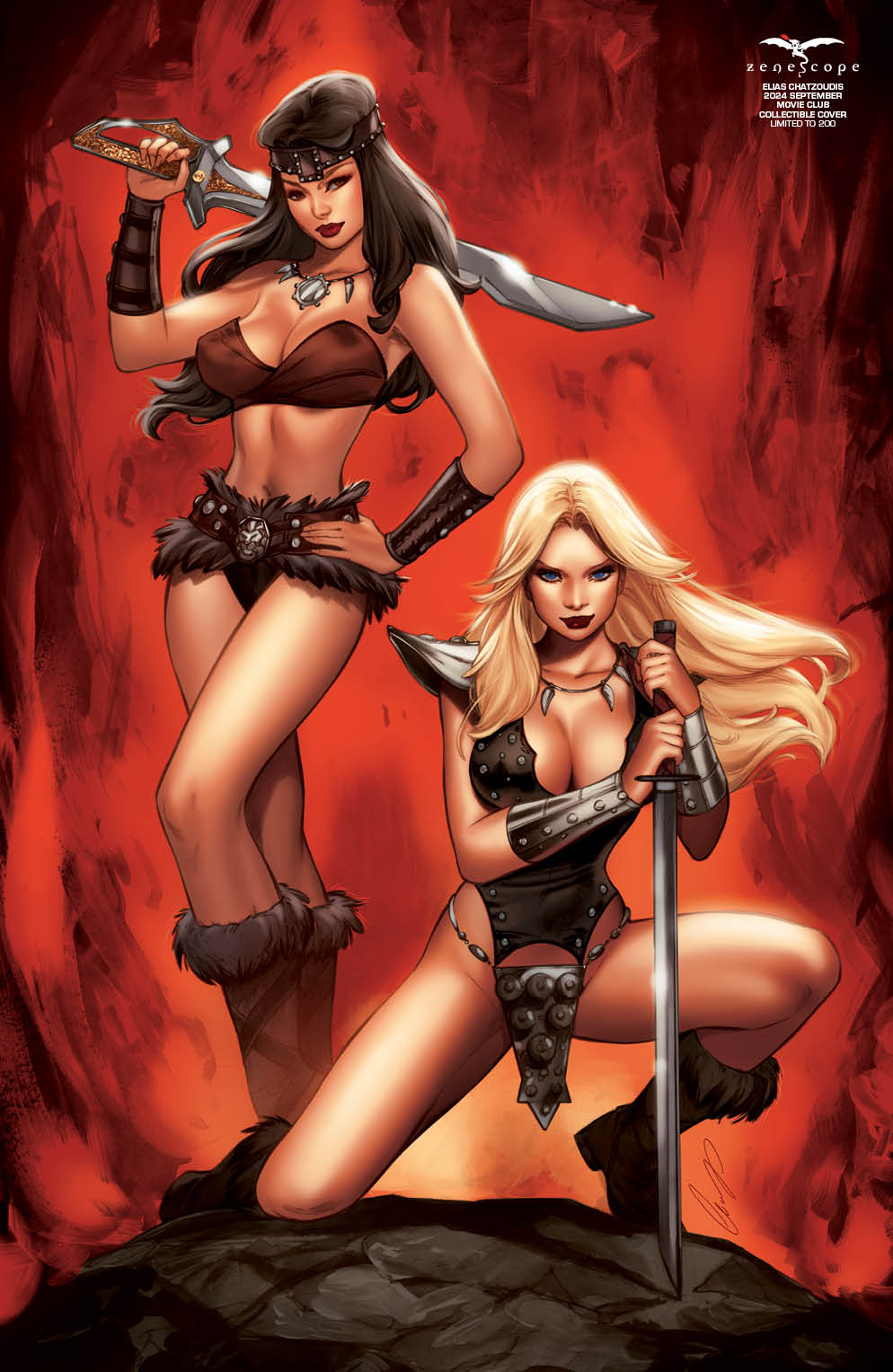 Elias Chatzoudis - 2024 September Movie Club Collectible Cover - LE 200