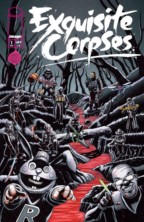 EXQUISITE CORPSES #1 LTD 500 W/COA PHILLY FANEXPO EXCLUSIVE BY KEVIN DELGADO