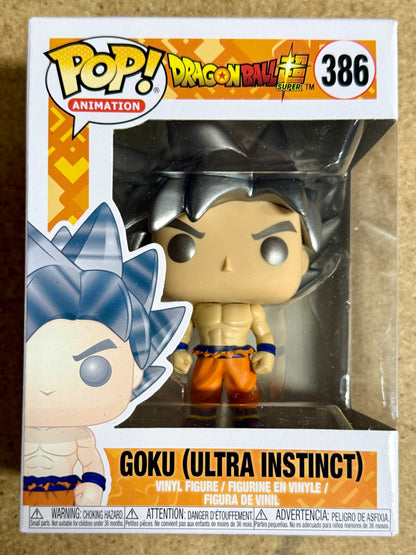 Funko Pop Anime Goku (Ultra Instinct) #386 Dragon Ball Super 2022