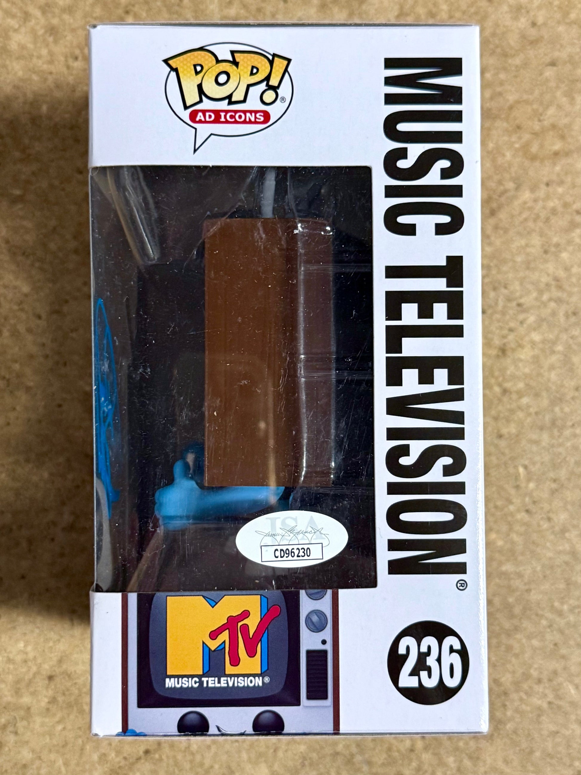 Musician Donny Osmond Signed 2024 MTV Funko Pop #236 With JSA COA