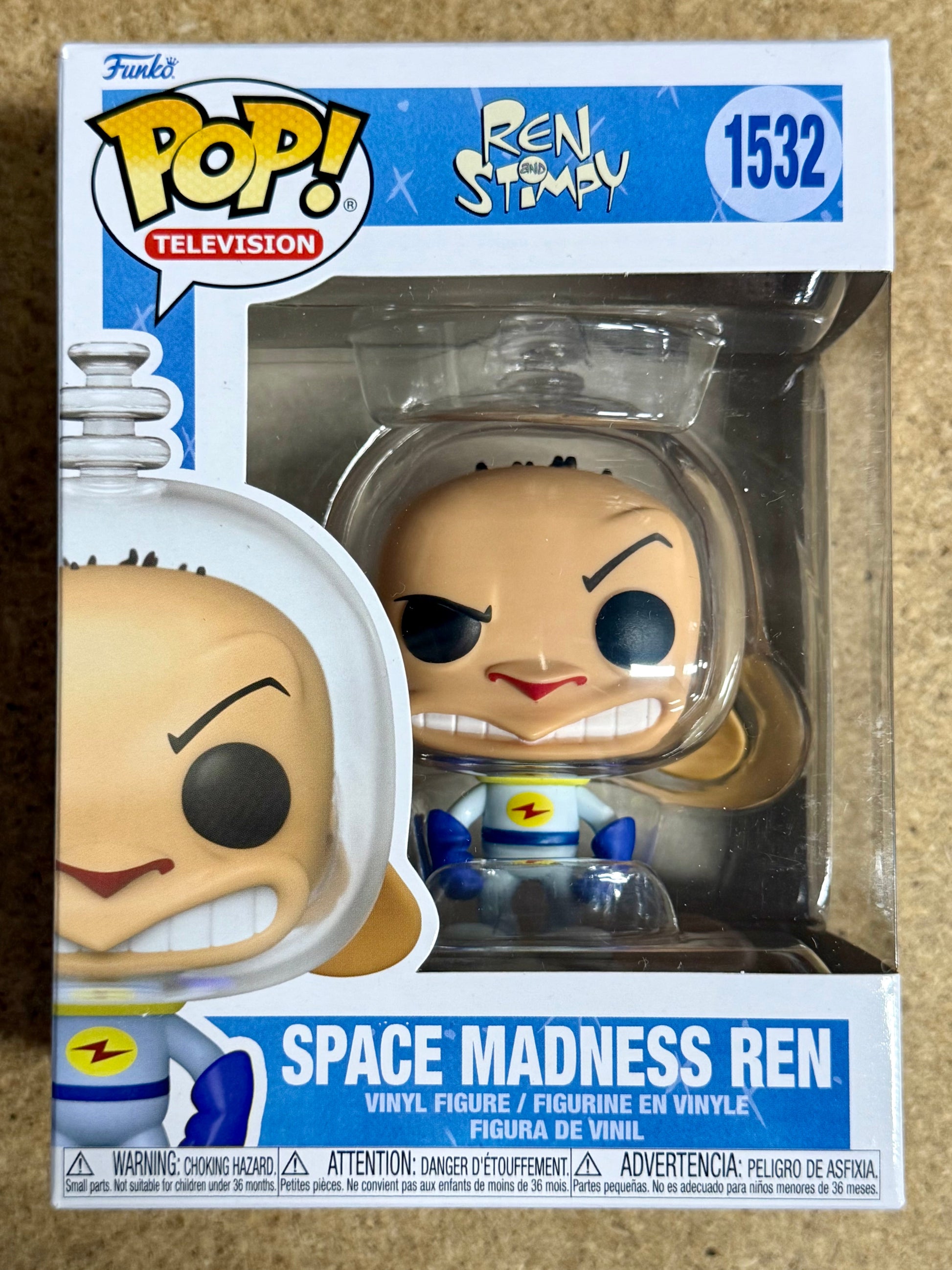 Funko Pop! Television Space Madness Ren #1532 Ren And Stimpy 2024
