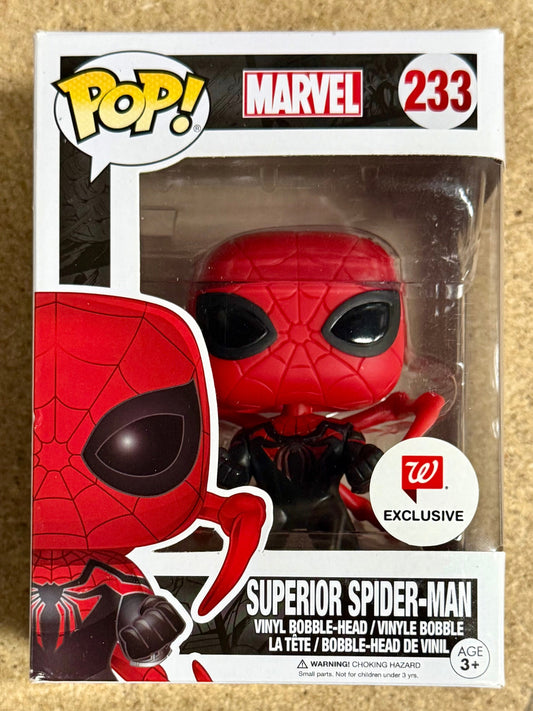 Funko Pop! Marvel Superior Spider-Man #233 Walgreens 2017 Vaulted Exclusive