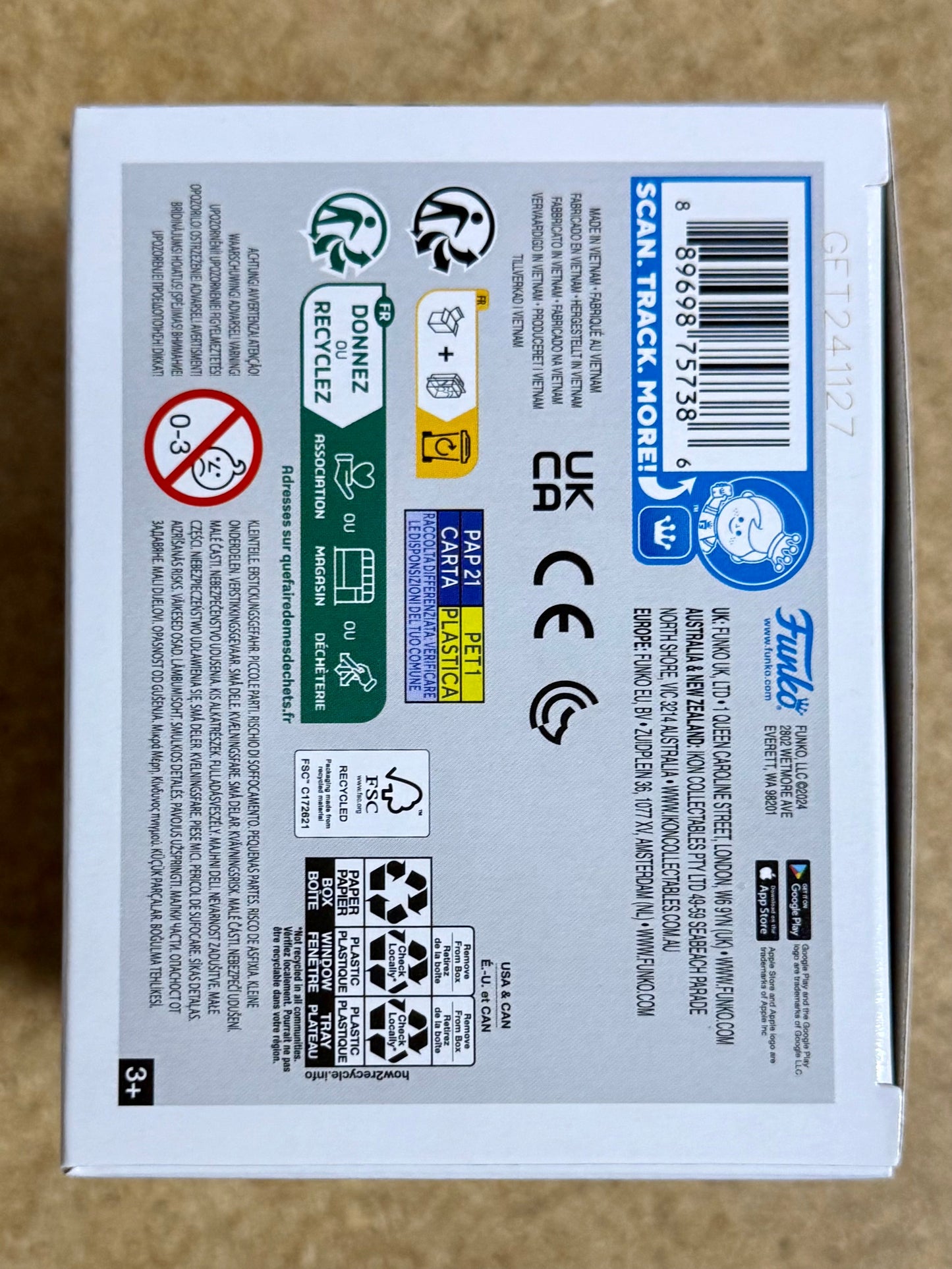 Funko Pop! Animation Krusty Krab Pizza Spongebob #1667 SquarePants 25 Years 2024