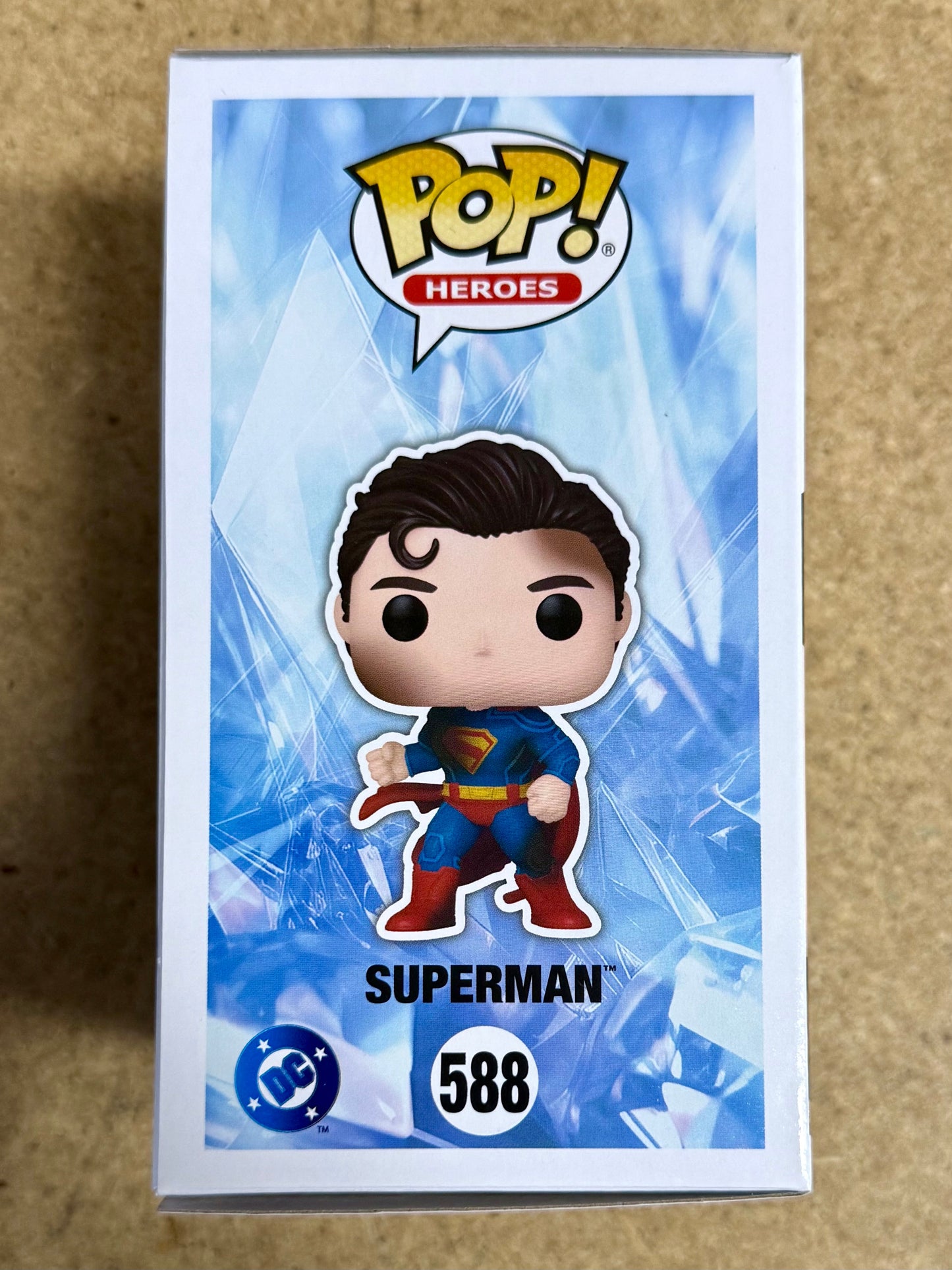 Director James Gunn Signed Funko Pop! DC Heroes Superman #588 Exclusive With JSA COA