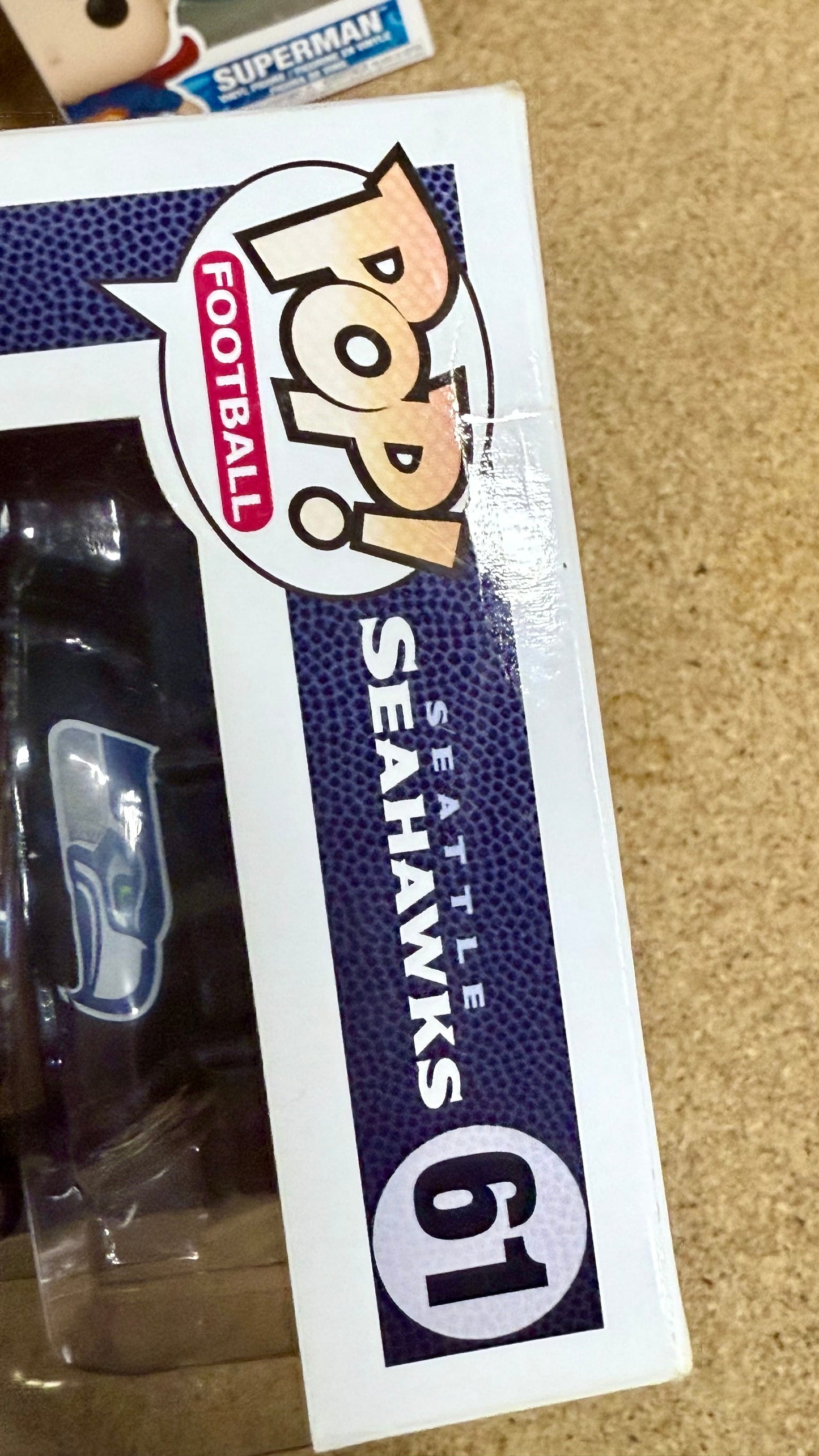 Richard Sherman Signed NFL Seattle Seahawks Vaulted Funko Pop! #61 With JSA COA