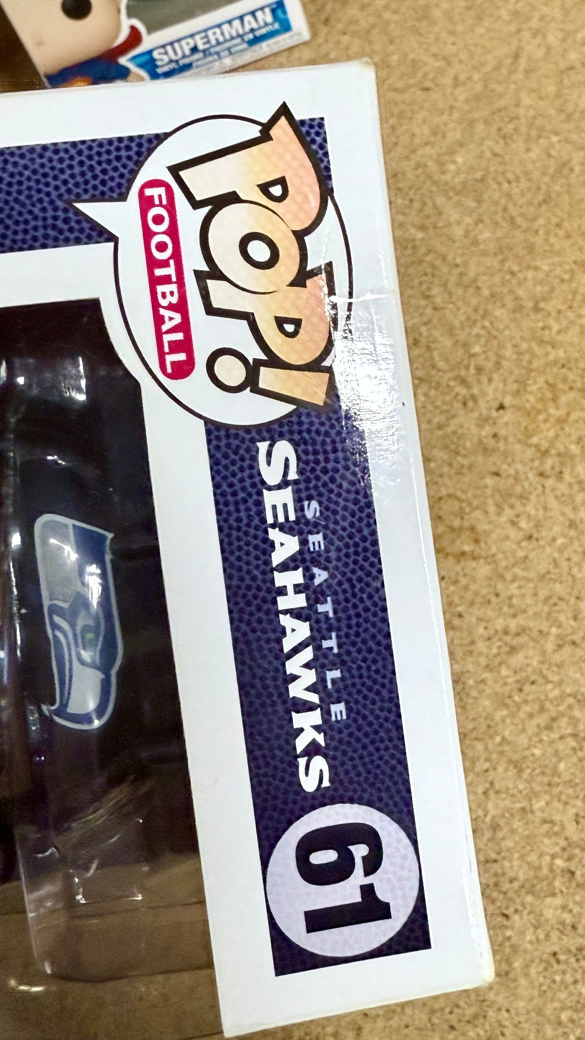 Richard Sherman Signed NFL Seattle Seahawks Vaulted Funko Pop! #61 With JSA COA