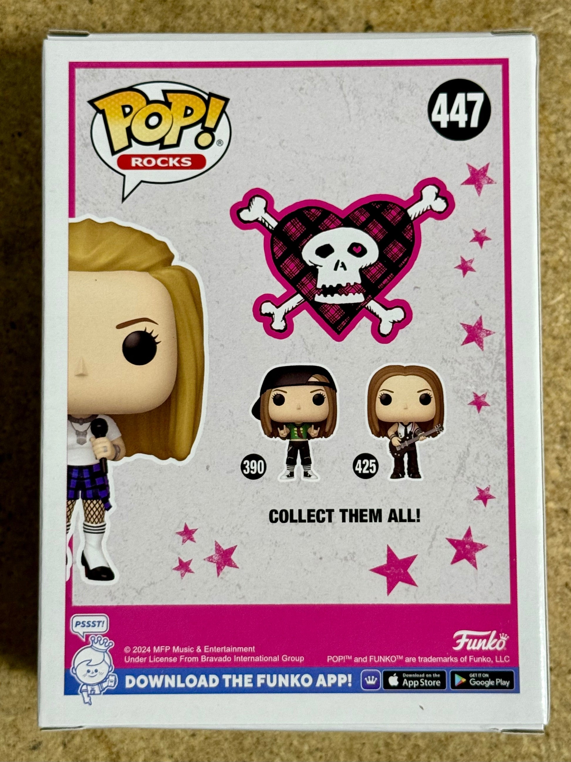 Funko Pop! Rocks Avril Lavigne (Girlfriend Music Video) #447 Punk Rock 2024
