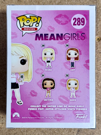 Funko Pop! Movies Regina George #289 Mean Girls 2016 Vaulted