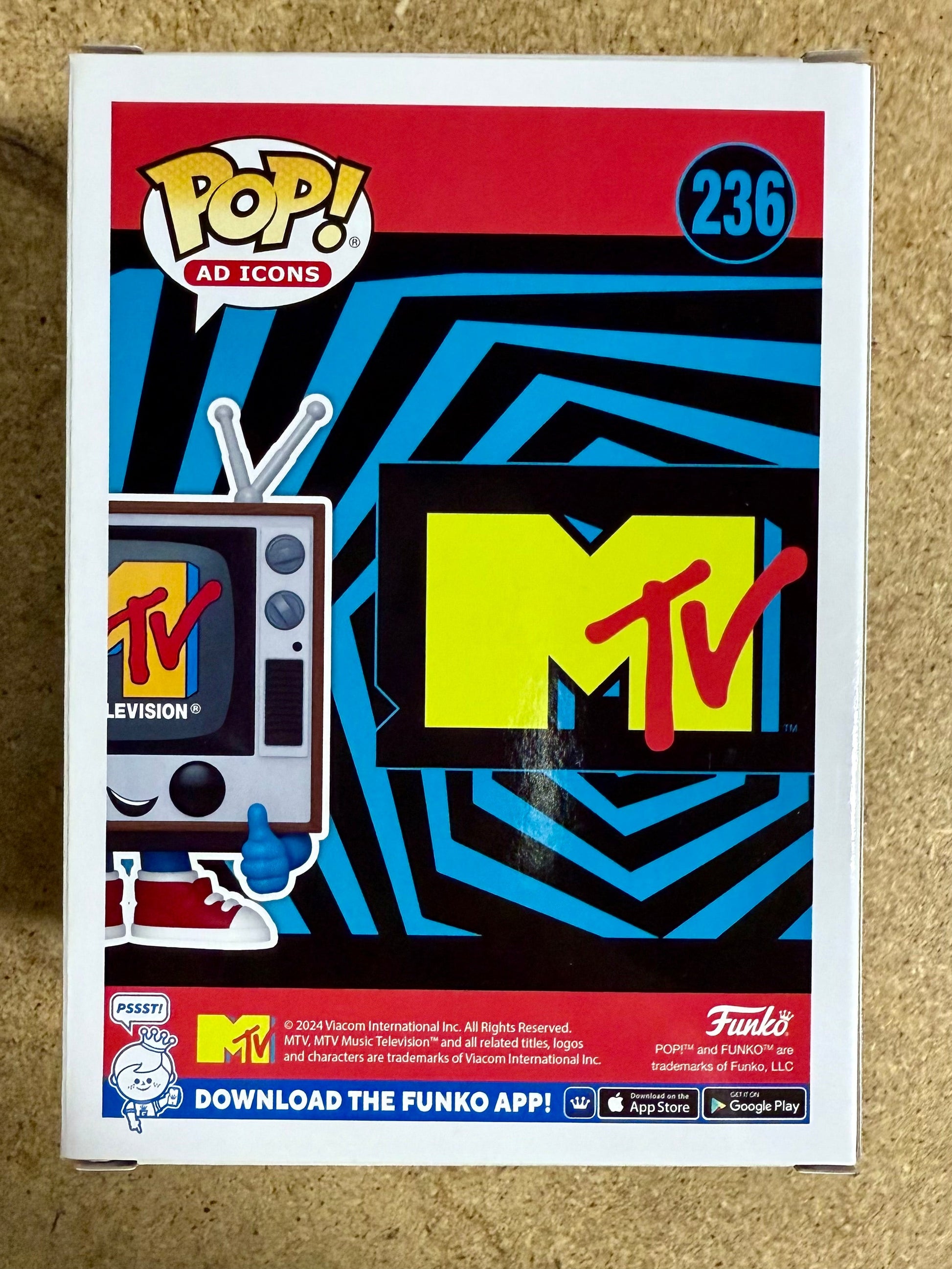 Musician Donnie Iris Signed 2024 MTV Funko Pop #236 With JSA COA