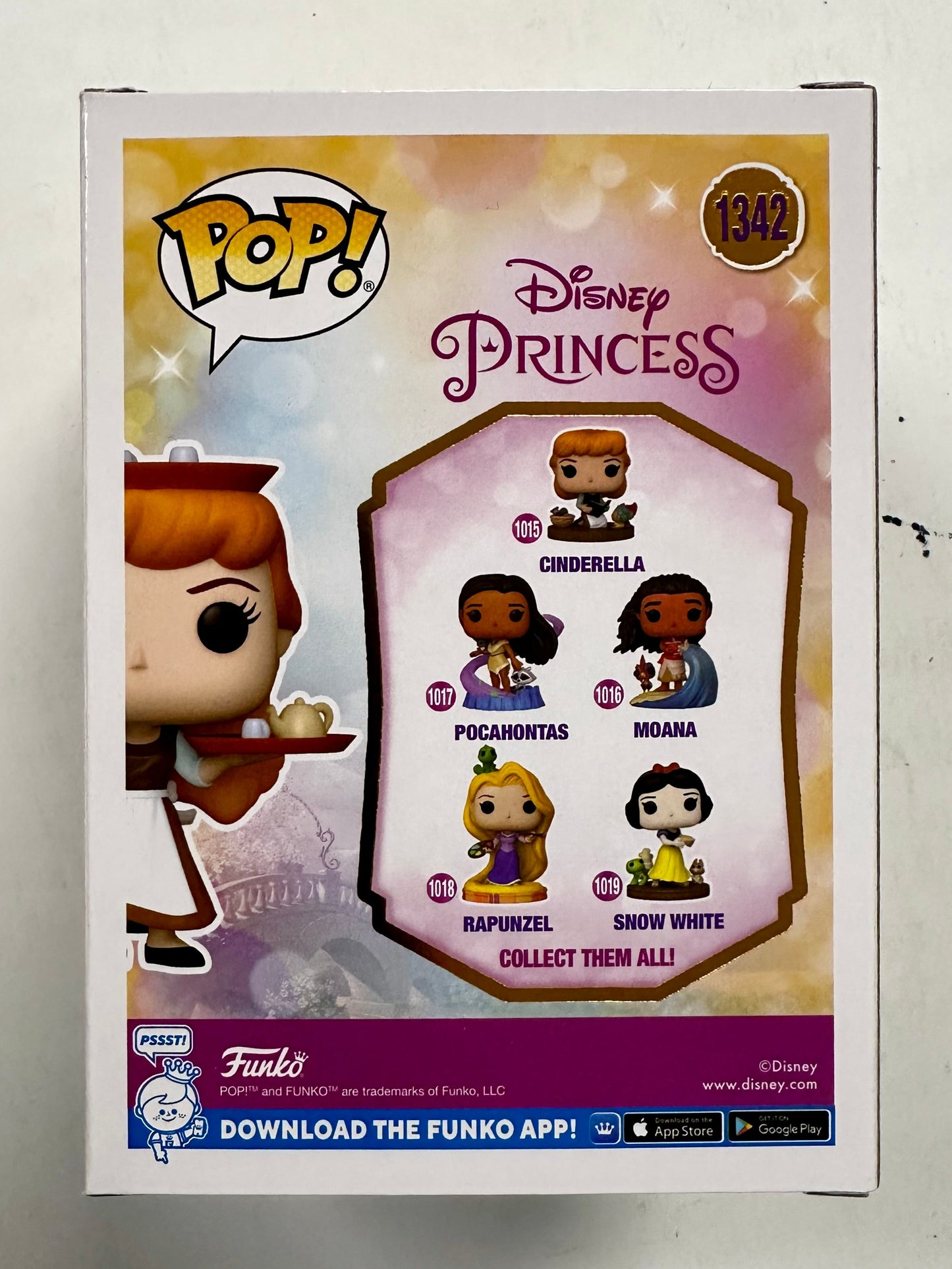 Funko Pop! Disney Princess Cinderella #1342 WonderCon 2023 Exclusive