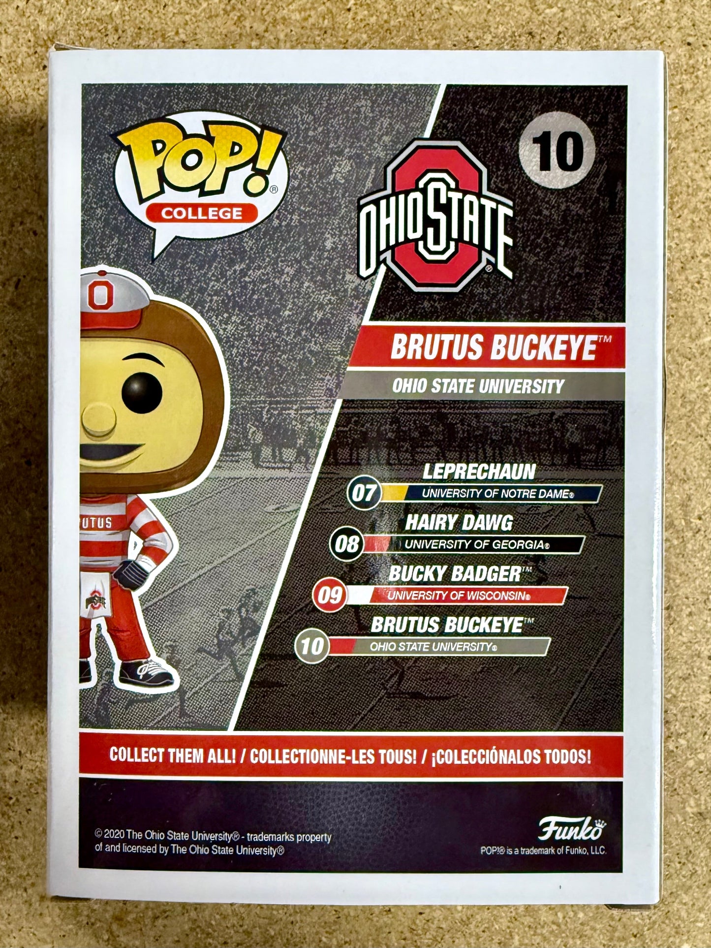 Jack Sawyer LB National Champ 2025 Signed Ohio State Funko Pop! #10 With JSA CO
