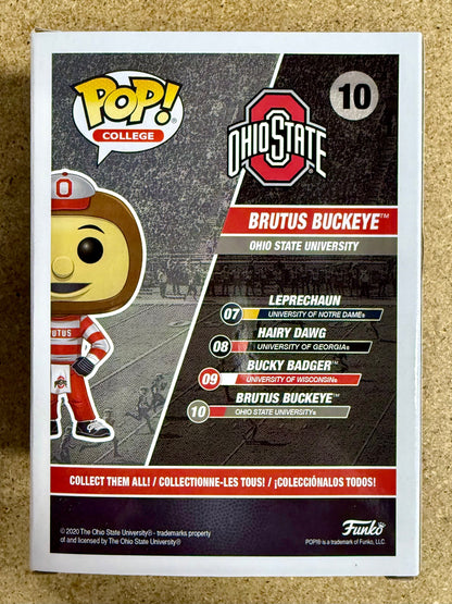 Jack Sawyer LB National Champ 2025 Signed Ohio State Funko Pop! #10 With JSA CO