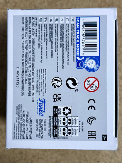 Bruce Dickinson Signed Iron Maiden Eddie Funko Pop! Rocks #251 With JSA COA