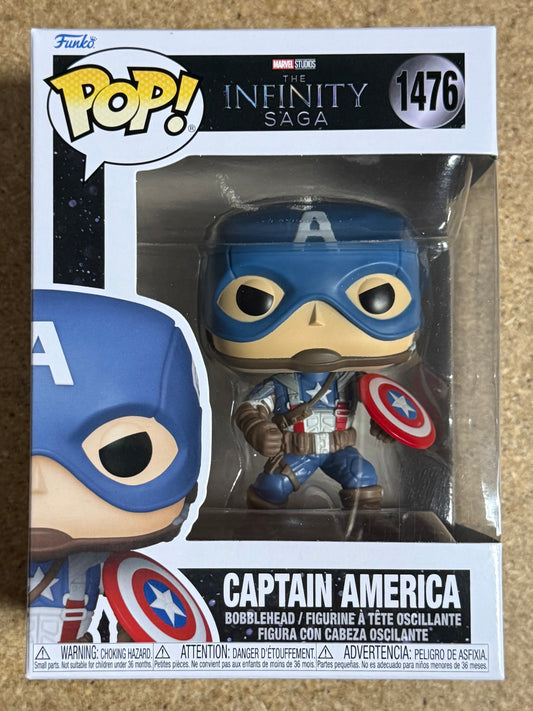 Funko Pop! Marvel Captain America #1476 Marvel MCU Infinity Saga 2024