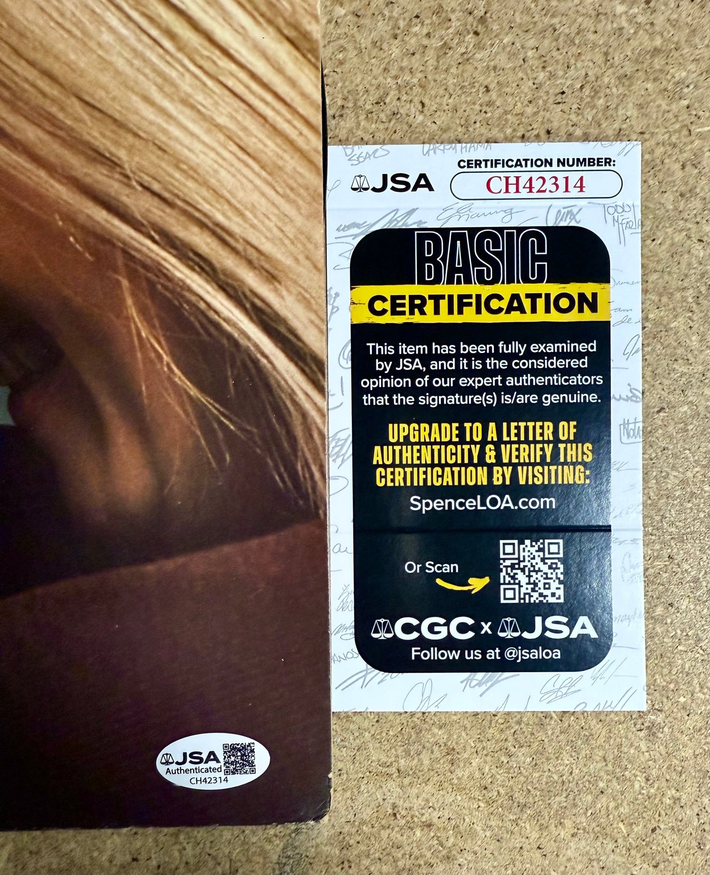 Frankie Valli Signed Of The (4) Four Seasons “Closeup” 1975 Vinyl With JSA COA