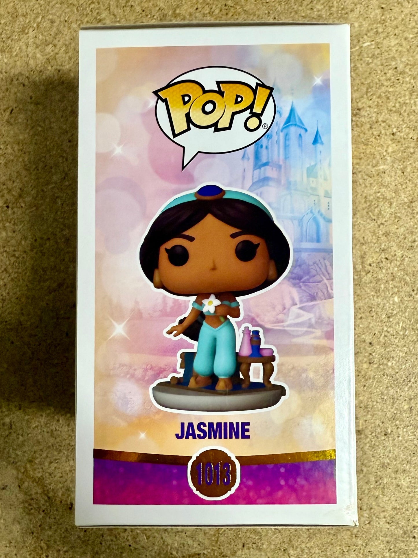 Linda Larkin Signed Princess Jasmine Funko Pop! #1013 Disney Aladdin JSA COA