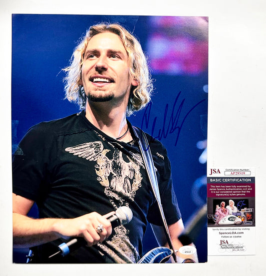 Musician Chad Kroeger Autographed Signed Nickelback 11x14 Photo With JSA COA