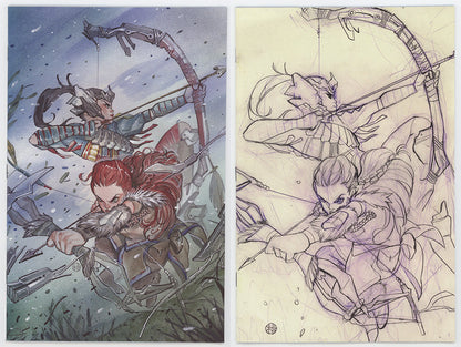 Horizon Zero Dawn #2 D Peach Momoko FOC Virgin Variant (09/02/2020) Titan