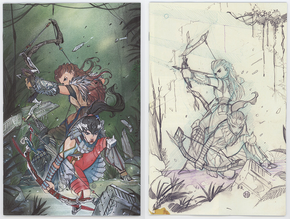 Horizon Zero Dawn #4 Peach Momoko Virgin Variant (11/04/2020) Titan