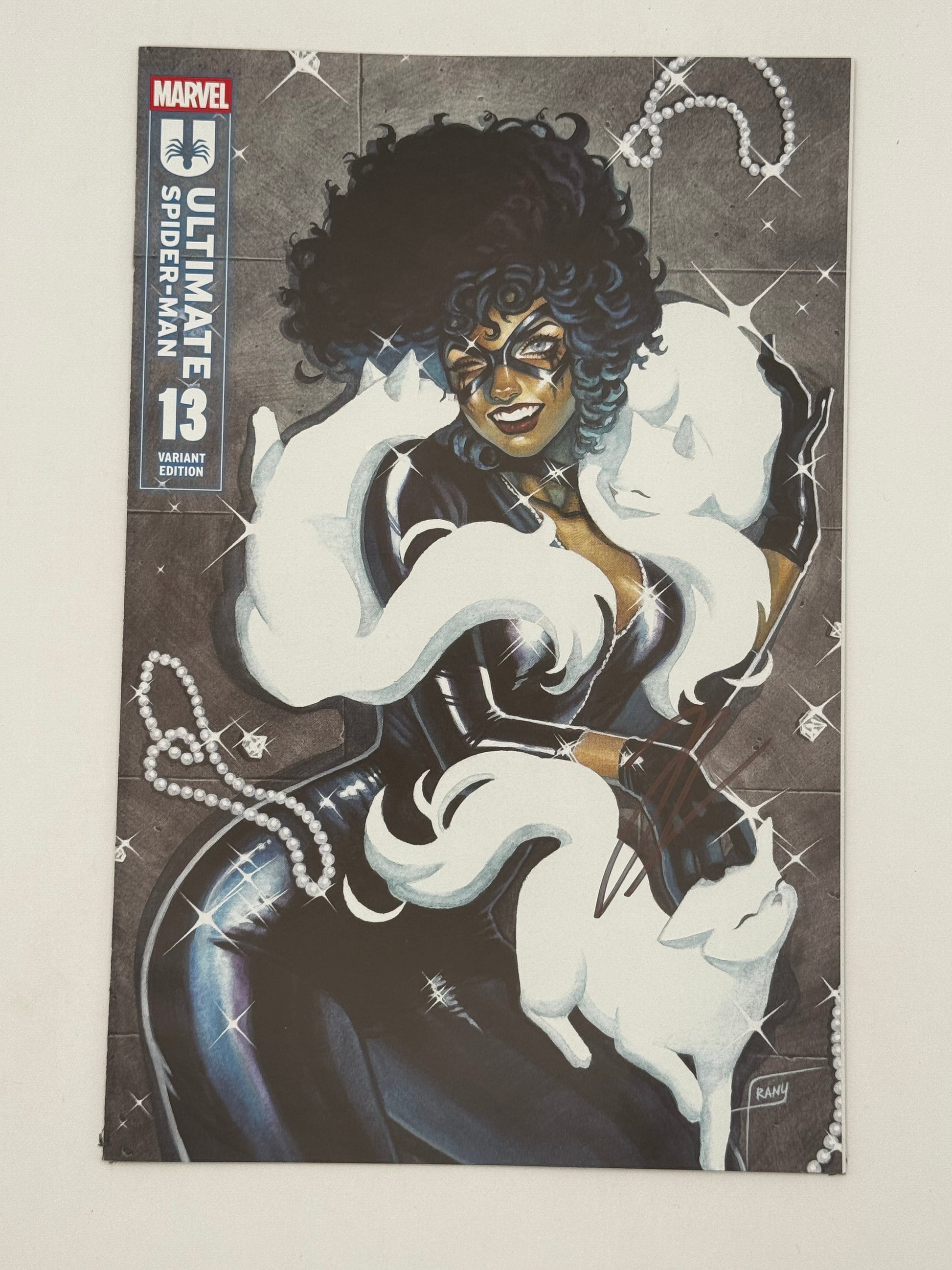 [Signed by Hickman] Ultimate Spider-Man #13 Unknown Comics Franny Exclusive Var [INST]