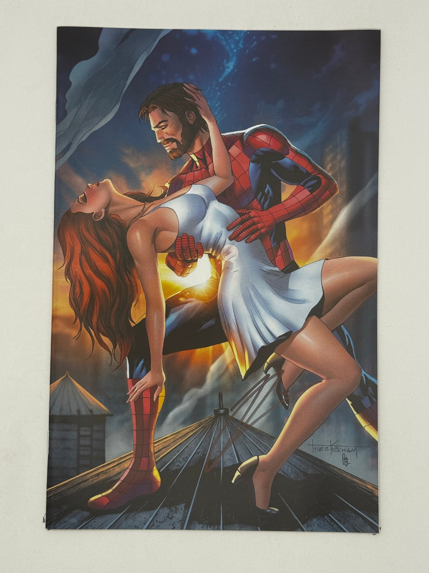 [Signed by Hickman] Ultimate Spider-Man #7 Virgin Unknown Comics Kirkham Exclusive Var [INST]