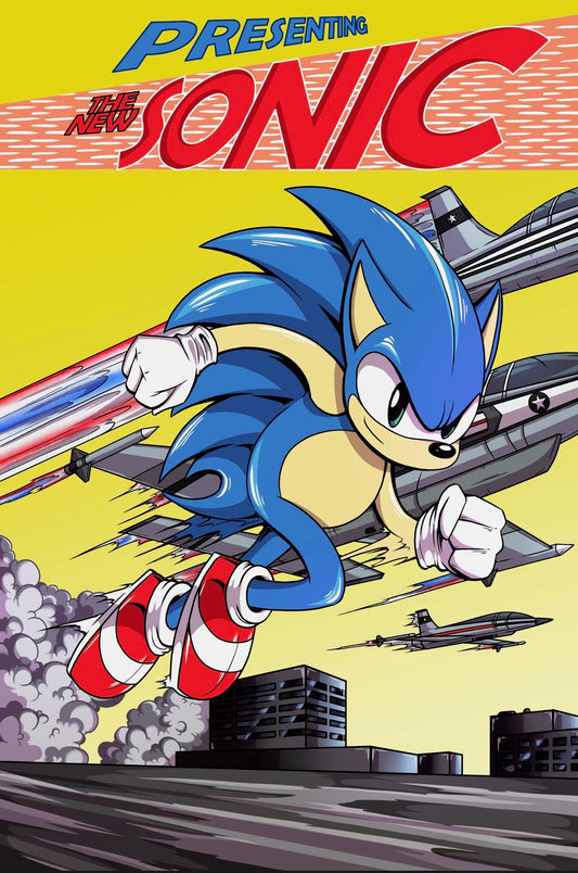 SONIC EMBOSSED C2E2 EXCLUSIVE (LTD 60) BY JESSICA SHORT