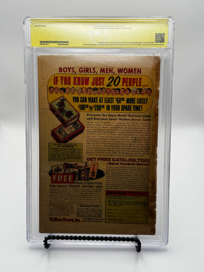 X-Men #1 CBCS 1.5 Yellow Label Signed by Stan Lee Verified Signature 1963 [IN STOCK]