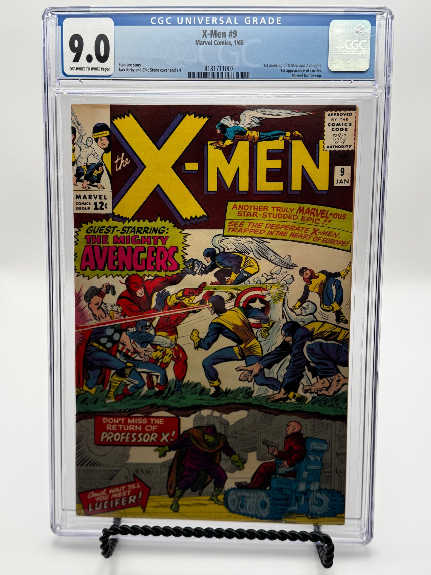 X-Men #9 CGC 9.0 Blue Label 1965 [IN STOCK]