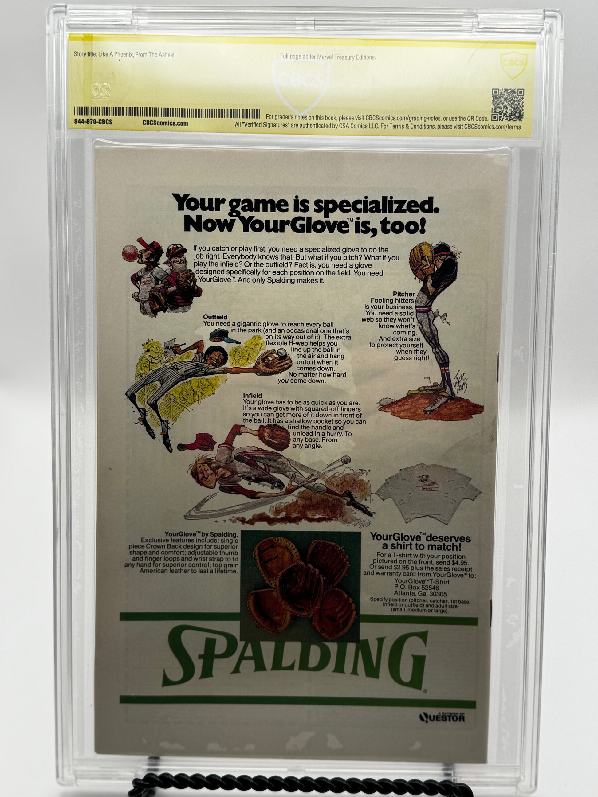 X-Men #101 CBCS 6.0 Yellow Label Signed by Stan Lee 1976 [IN STOCK]