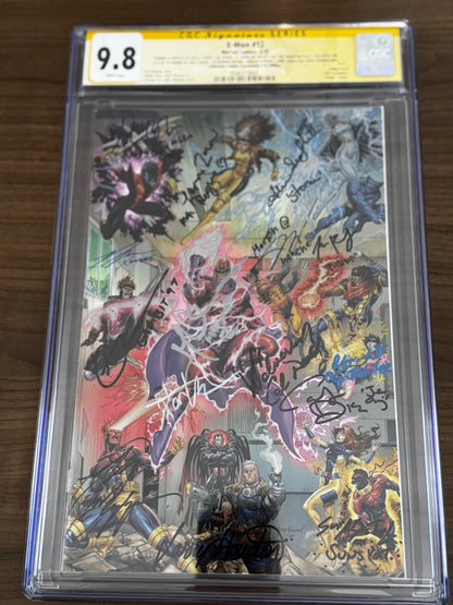 [SIGNED CGC 9.8 YELLOW LABLE] [16 TIMES SIGNED] X-Men #12 Unknown Comic Tyler Kirkham C2E2 2025 Exclusive Var [IN STOCK]