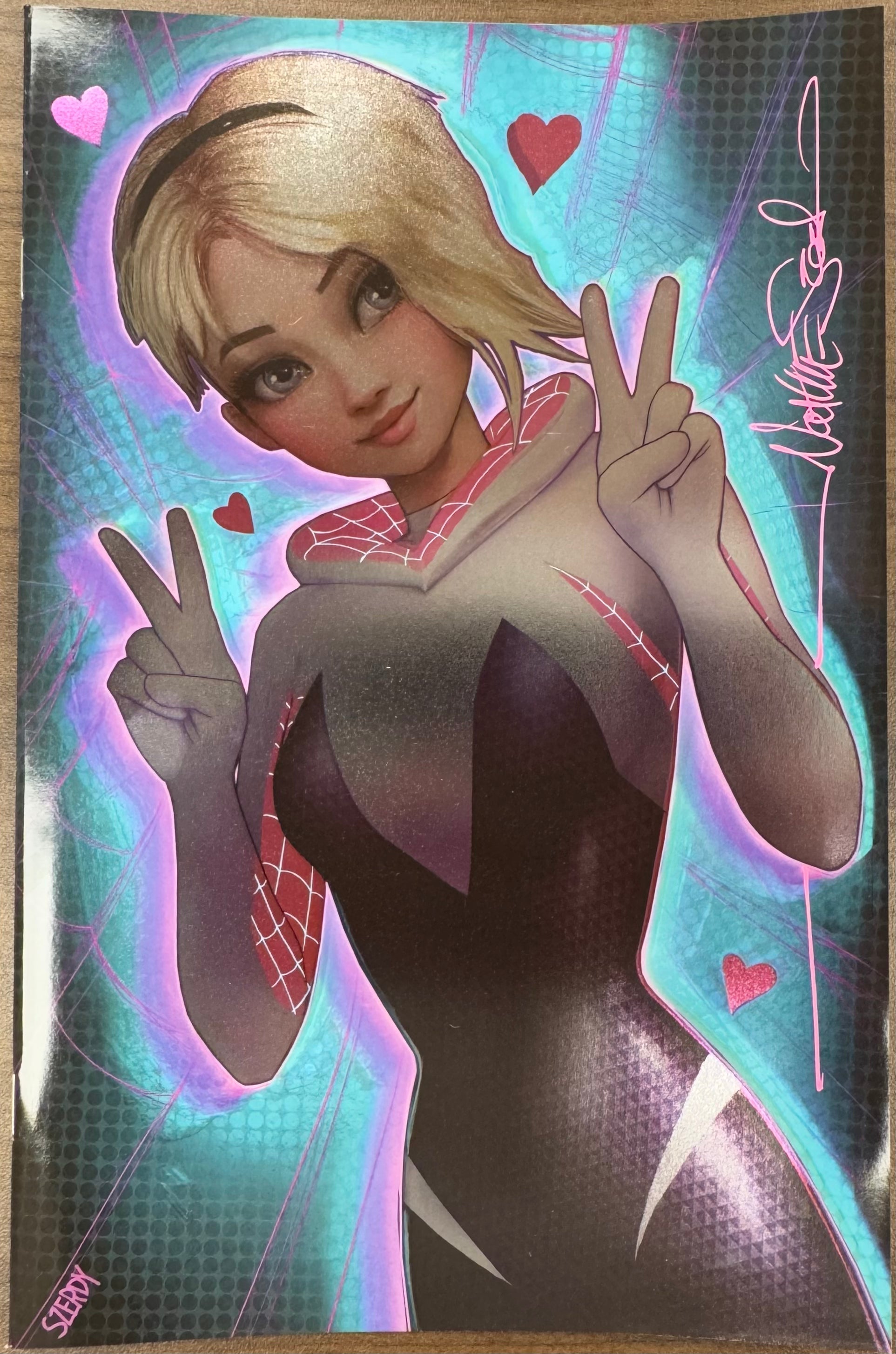 [Signed by Nathan Szerdy] [FOIL] AMAZING SPIDER-MAN #29 UNKNOWN COMICS NATHAN SZERDY EXCLUSIVE VIRGIN VAR [IN STOCK]