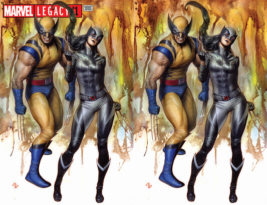 Marvel Legacy 1 2017 NM Adi Granov Variant Wolverine X-23